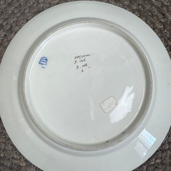 Antique Josef Strnact Display Plate Cobalt Blue Gilded Gold Neoclassical Maidens - Picture 3 of 6